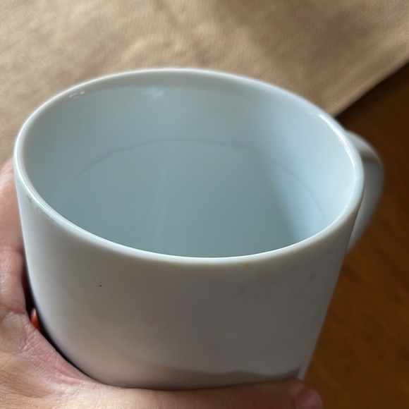 Starbucks 2012 Mug 14 oz Matt White Large Shiny Gold Porcelain 2-Tone Coffee Tea - Picture 7 of 7